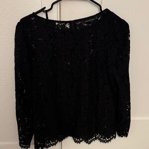 CM lace top with camisole layer inside